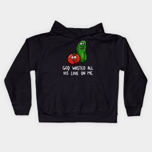 Suckle Sounds Veggies Kids Hoodie